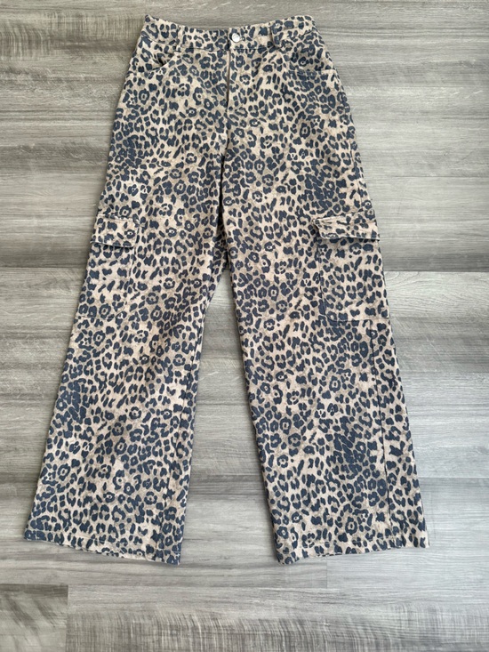 SHEIN Denim - Leopard Cargo Pants